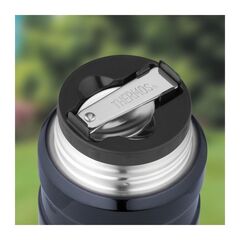 THERMOS termos na jadzenie z składaną łyżeczką fioletowy