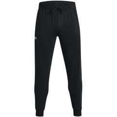 UNDER ARMOUR spodnie dresowe męskie joggery Rival Fleece czarne, Kolor: czarny, Rozmiar: S, 2 zdjęcie