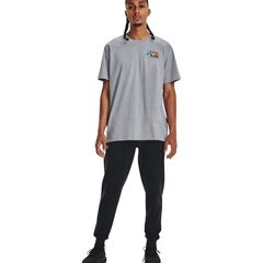 UNDER ARMOUR spodnie dresowe męskie joggery Rival Fleece czarne, Kolor: czarny, Rozmiar: M, 5 zdjęcie