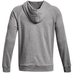 UNDER ARMOUR bluza dresowa męska z kapturem Rival Fleece szara, Kolor: szary, Rozmiar: M, 3 zdjęcie