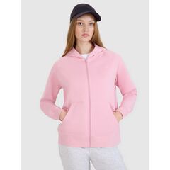4F bluza damska rozpinana z kapturem 4FWMM00TSWSF1763 różowa, Kolor: różowy, Rozmiar: XL