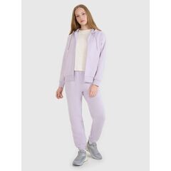 4F bluza damska dresowa z kapturem 4FWSS25TSWSF1541 fioletowa, Kolor: fioletowy, Rozmiar: S, 2 zdjęcie