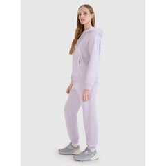 4F bluza damska dresowa z kapturem 4FWSS25TSWSF1541 fioletowa, Kolor: fioletowy, Rozmiar: XS, 4 zdjęcie