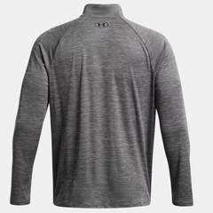 UNDER ARMOUR koszulka z długim rękawem longsleeve z zamkiem UA Tech szara, Kolor: szary, Rozmiar: L, 3 zdjęcie