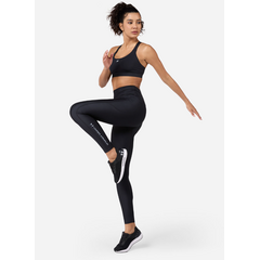UNDER ARMOUR legginsy damskie treningowe Tech Branded czarne, Kolor: czarny, Rozmiar: L