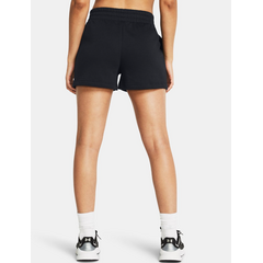 UNDER ARMOUR spodenki dresowe damskie Rival Fleece czarne, Kolor: czarny, Rozmiar: L, 3 zdjęcie