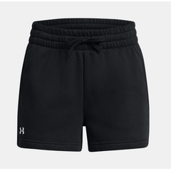 UNDER ARMOUR spodenki dresowe damskie Rival Fleece czarne, Kolor: czarny, Rozmiar: L, 6 zdjęcie