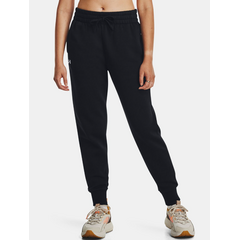 UNDER ARMOUR spodnie dresowe damskie treningowe joggery Rival Fleece czarny, Kolor: czarny, Rozmiar: L