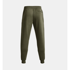 UNDER ARMOUR spodnie dresowe męskie joggery Rival Fleece zielone, Kolor: zielony, Rozmiar: L, 2 zdjęcie