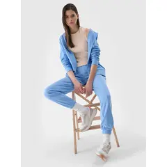 4F top prążkowany bawełniany damski na ramiączkach 4FWMM00TSLEF132 beżowy, Kolor: beżowy, Rozmiar: M, 3 zdjęcie