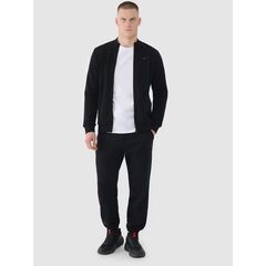 4F spodnie dresowe męskie joggery z kieszeniami 4FWSS25TTROM0990 czarne, Kolor: czarny, Rozmiar: L