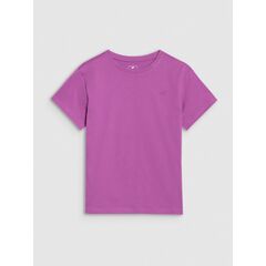 4F koszulka dziecięca t-shirt bawełniany 4FJWSS25TTSHF2326 różowa, Kolor: różowy, Rozmiar: 164, 5 zdjęcie