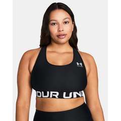 UNDER ARMOUR biustonosz sportowy do ćwiczeń HG Mid czarny, Kolor: czarny, Rozmiar: XS, 6 zdjęcie