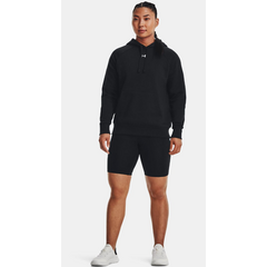 UNDER ARMOUR bluza dresowa damska z kapturem Rival Fleece czarna, Kolor: czarny, Rozmiar: XS, 5 zdjęcie