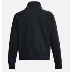 UNDER ARMOUR bluza dresowa damska z kapturem rozpinana Rival Fleece HZ czarna, Kolor: czarny, Rozmiar: L, 4 zdjęcie