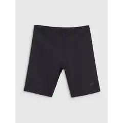 4F krótkie legginsy dziecięce sportowe 4FJWSS25TFSTF041 czarne, Kolor: czarny, Rozmiar: 158/164, 6 zdjęcie