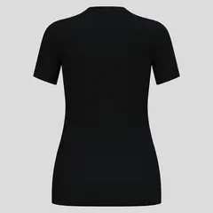 Koszulka z krótkim rękawem damska ODLO Merino 160 BL Top Crew Neck S/S czarna