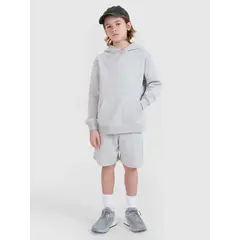 4F krókie spodenki bawełniane dla chłopca 4FJWMM00TSHOM629 szare, Kolor: szary, Rozmiar: 146