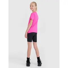 4F krótkie legginsy dziecięce sportowe 4FJWSS25TFSTF041 czarne, Kolor: czarny, Rozmiar: 158/164, 4 zdjęcie