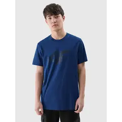 4F t-shirt męski koszulka bawełniana 4FWMM00TTSHM2257 czerwony, Kolor: zielony, Rozmiar: M