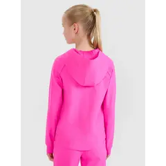 4F bluza sportowa dla dziewczynek 4FJWSS25TFSWF448 różowa, Kolor: różowy, Rozmiar: 158/164, 2 zdjęcie