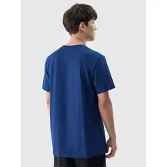 4F t-shirt męski koszulka bawełniana 4FWMM00TTSHM2257 zielona, Kolor: zielony, Rozmiar: L, 2 zdjęcie