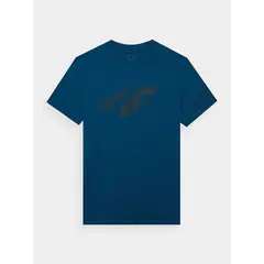 4F t-shirt męski koszulka bawełniana 4FWMM00TTSHM2257 zielona, Kolor: zielony, Rozmiar: L, 3 zdjęcie