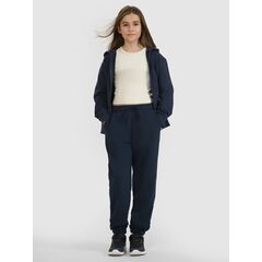 4F spodnie bawelniane dla dziewczynki 4FJWMM00TTROF1189 granatowe, Kolor: granatowy, Rozmiar: 158, 4 zdjęcie