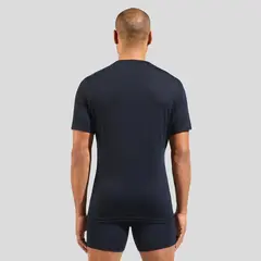 Koszulka z krótkim rękawem męska ODLO Merino 160 BL Top Crew Neck S/S czarna