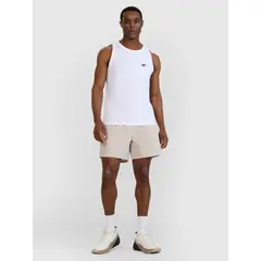 4F bezrękawnik męski koszulka do ćwiczeń 4FWMM00TSLEM126 biała, Kolor: biały, Rozmiar: XL, 3 zdjęcie