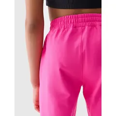 4F spodnie sportowe dla dziewczynek 4FJWSS25TFTRF0875 różowe, Kolor: różowy, Rozmiar: 122/128, 3 zdjęcie