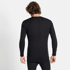 ODLO koszulka termoaktywna męska z długim rękawem sportowa Active Warm czarna, Kolor: czarny, Rozmiar: L, 3 zdjęcie