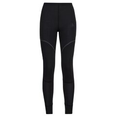 ODLO spodnie termoaktywne damskie legginsy turystyczne Active X-warm Eco czarne, Kolor: czarny, Rozmiar: L