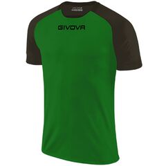 GIVOVA koszulka sportowa męska treningowa MAC03 zielona, Kolor: zielony, Rozmiar: XL