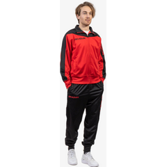 GIVOVA dres męski komplet spodnie i bluza TR036 czerwony, Kolor: czerwony, Rozmiar: XL, 3 zdjęcie