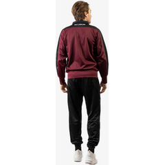 GIVOVA dres męski komplet spodnie i bluza TR036 czerwony, Kolor: grantowy, Rozmiar: 2XL, 2 zdjęcie