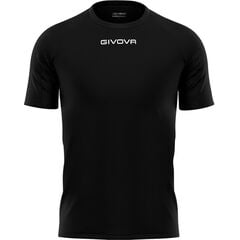 GIVOVA koszulka sportowa męska treningowa MAC03 czarna, Kolor: czarny, Rozmiar: 2XL