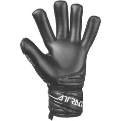 REUSCH rękawice bramkarskie Attrakt Infinity NC Junior, Kolor: czarny, Rozmiar: 4, 3 zdjęcie