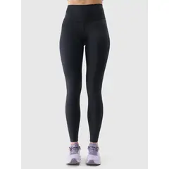 4F legginsy sportowe damskie z wysokim stanem 4FRSS25TFTIF306 czarne, Kolor: czarny, Rozmiar: XS, 6 zdjęcie