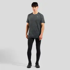 Koszulka z krótkim rękawem do biegania męska Odlo ESSENTIAL SEAMLESS szary