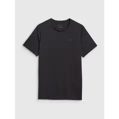 4F t-shirt męski koszulka treningowa 4FWSS25TFTSM1215 czarna, Kolor: czarny, Rozmiar: L, 4 zdjęcie