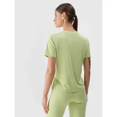 4F t-shirt damska koszulka treningowa 4FRSS25TFTSF1236 zielona, Kolor: zielony, Rozmiar: XL, 3 zdjęcie