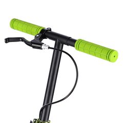 NILS EXTREME hulajnoga młodzieżowa z kauczukowymi kołami HM0180 biała/zielona, Kolor: zielony, Waga: 4kg, 4 zdjęcie