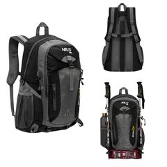 NILS CAMP plecak turystyczny trekkingowy 40L NC1733 czarny, Kolor: czarny, Rozmiar: one size