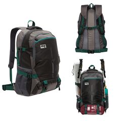 NILS CAMP plecak turystyczny trekkingowy 45L RANGE NC1736 czarny