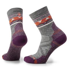 SMARTWOOL skarpetki turystyczne za kostkę W'S Hike Light fioletowe