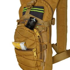 NILS CAMP plecak biegowy z miejscem na bukłak 15L CRAB NC1732 brązowy, 2 zdjęcie