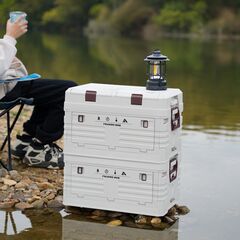 NILS CAMP skrzynia turystyczna kempingowa do przechowywania 50L NCB4003 szara, Kolor: szary, Rozmiar: 50l, 2 zdjęcie