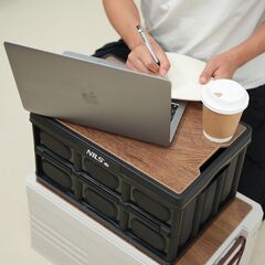 NILS CAMP skrzynia turystyczna kempingowa przechowywania 20L NCB4005 czarny, 4 zdjęcie