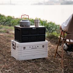 NILS CAMP skrzynia turystyczna kempingowa przechowywania 20L NCB4005 czarny, 2 zdjęcie